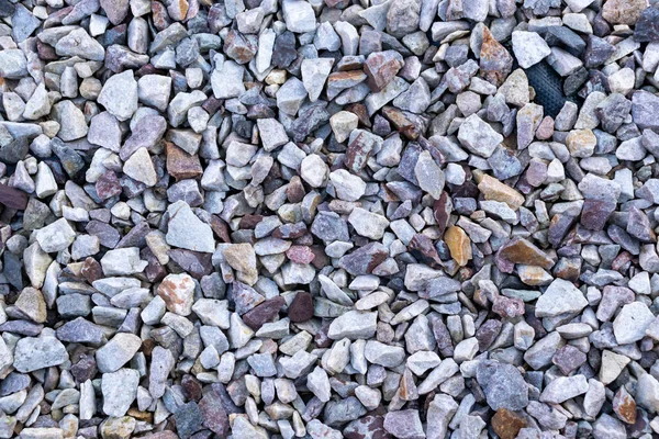 Çakıl Dokusu Çakıl Taşı Arka Planı Granit Çakıl Dokusu Gri — Stok fotoğraf