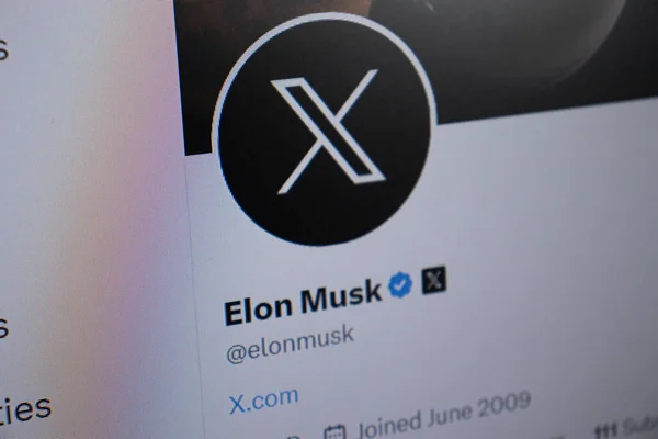 Varšava Polsko Července 2023 Nové Logo Twitteru Elon Musk Mění — Stock fotografie