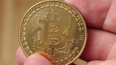 Bitcoin şifreleme hareketi atışı. Şifreli para, bitcoin madenciliği. Bitcoin makro atışı