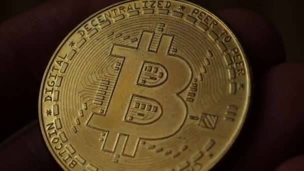 Bitcoin Coup Mouvement Crypto Monnaie Monnaie Cryptographique Bitcoin Mines Macro — Video