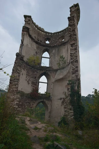 Historical Ruins Church Chervonograd Castle Ukraine — Fotografia de Stock