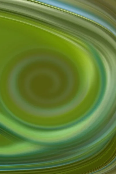 Абстрактное Изображение Состоящее Зеленых Гладких Линий Напоминающих Морские Волны Стихийные — стоковое фото