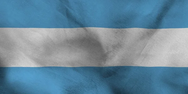 Argentina Flag Image Close — Stock Photo, Image