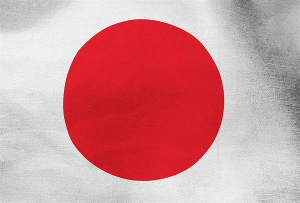 Japon Bayrağının Resmi — Stok fotoğraf