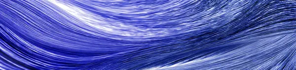 Abstract image of wavy blue lines similar to sea waves close up