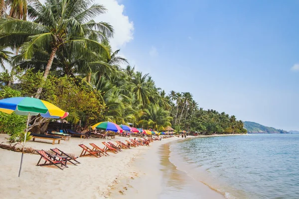 Krásná Pláž Thajsku Moře Bílý Písek — Stock fotografie