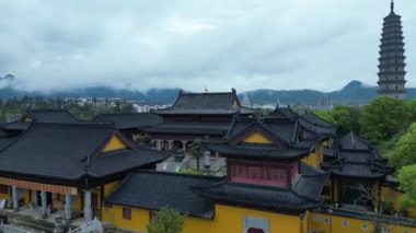 Geleneksel Asya tapınağı kompleksi