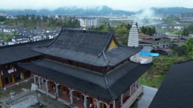 Geleneksel Asya tapınağı kompleksi