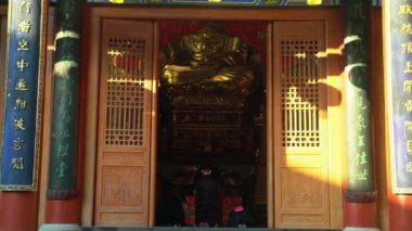 Çin 'deki geleneksel Budist tapınağı