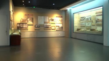 Çin 'deki tarihi müzenin içinde.