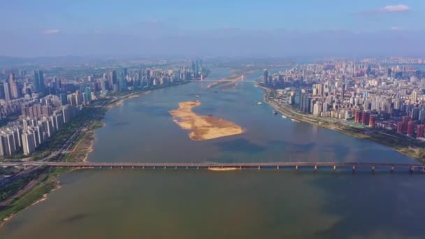 Αεροφωτογραφία Της Σύγχρονης Πόλης — Αρχείο Βίντεο