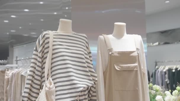 Loja Moda Shopping — Vídeo de Stock