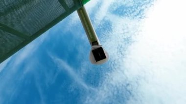 Düşmüş tohumlu hasatçının alt manzarası