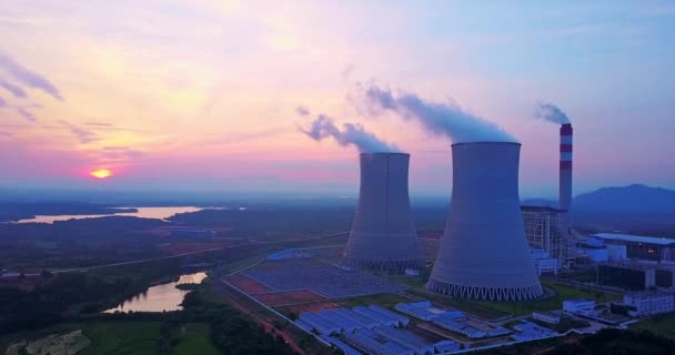 Thermal Power Plant Jiangxi China — Stock Video