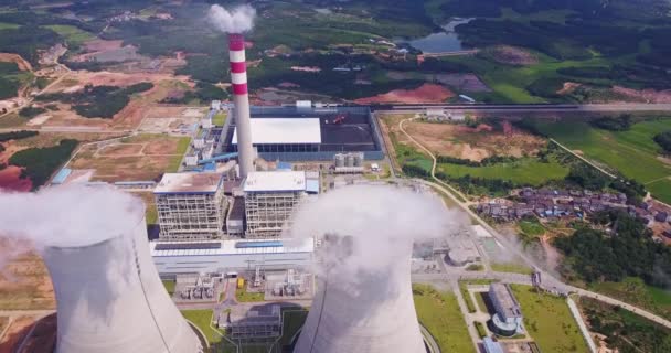 Central Térmica Jiangxi China — Vídeos de Stock