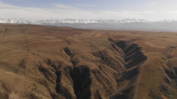 Hermoso Paisaje Xinjiang China Vista Aérea — Vídeos de Stock