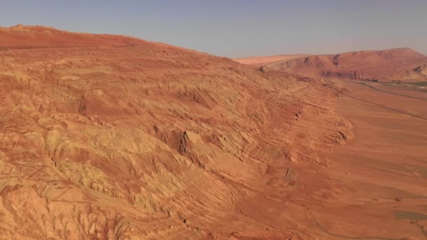 Schöne Aussicht Auf Die Taklamakan Wüste Region Xinjiang — Stockvideo