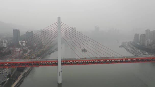Chongqing Kína Városi Táj Utazási Hely Háttérben — Stock videók