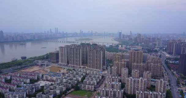 Timelapse Міської Архітектури Наньчані Китай — стокове відео