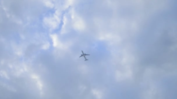 Aviones Volando Cielo — Vídeos de Stock