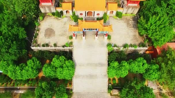 Будівля Павільйону Тенгванг Наньчан Цзянсі Китай — стокове відео