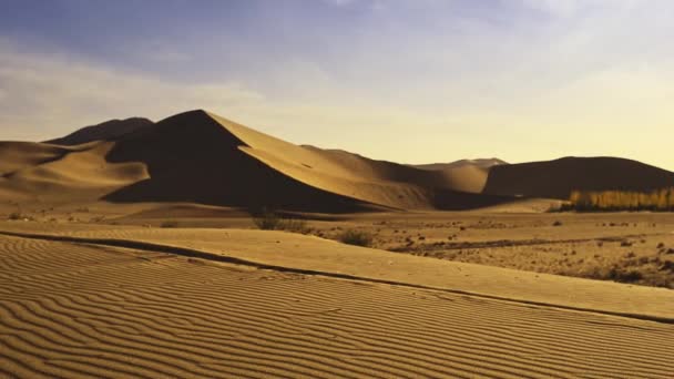 Вид Пустелю Данхуан Китаї — стокове відео