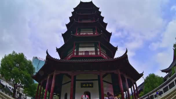 Caducidad Del Templo Chino — Vídeo de stock