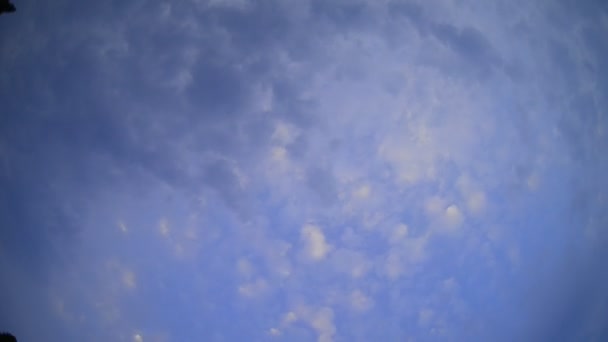 Molnig Himmel Underifrån — Stockvideo