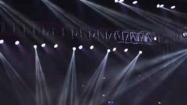 Lazer ışınları ile vektör sahne spot