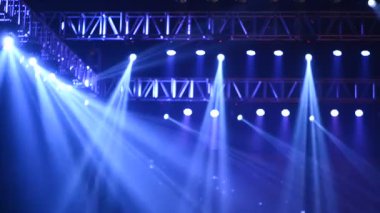 Lazer ışınları ile vektör sahne spot