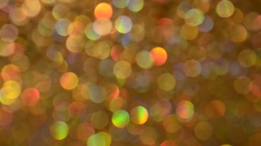 Şehrin bulanık parlak ışıkları