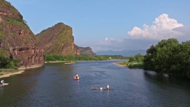 Китайський Даосизм Гора Цзянсі Лонгху — стокове відео