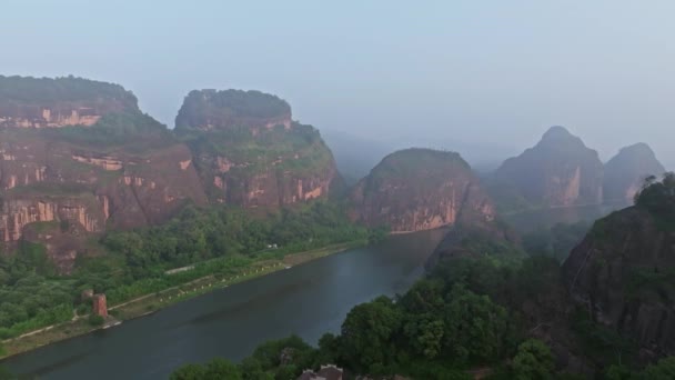 Κινεζικός Ταοϊσμός Jiangxi Mount Longhu — Αρχείο Βίντεο