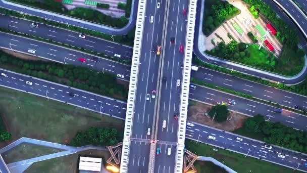 Vista Aérea Drone Arquitetura Urbana Nanchang China — Vídeo de Stock