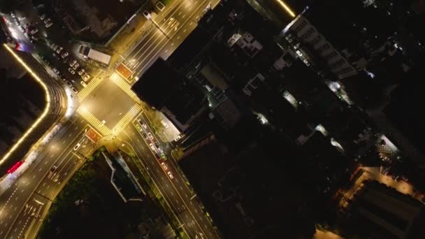 Vue Aérienne Par Drone Paysage Ville Des Transports Nanchang Jiangxi — Video