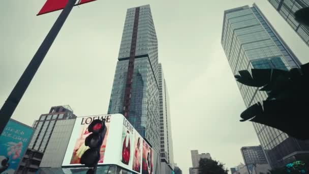 Widok Ulicy Chengdu Syczuan — Wideo stockowe