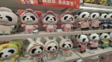 Oyuncak mağazası iç görünümü, Şangay 