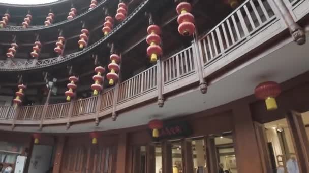 Arquitetura Intown Luodai China — Vídeo de Stock