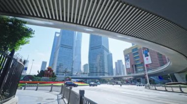 Şangay, Çin. modern mimari 