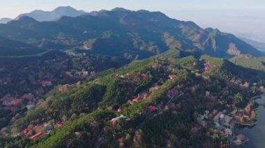 Lu Dağı manzaralı, Çin manzaralı.