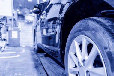 Otomatik tamir fabrikası görünümü 