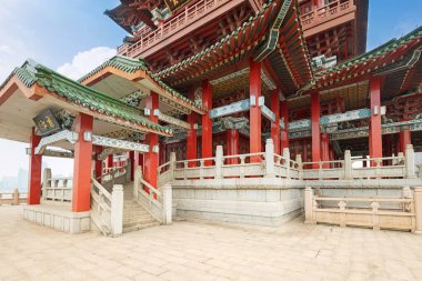 Çin antik mimari, antik dini  