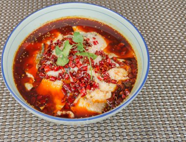 Asya mutfağının yakın çekim görüntüsü