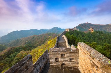 Çin Seddi 'nin güzel manzarası