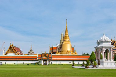 Bangkok, Tayland - 25 Haziran 22 0: 00 Bangkok, Tayland 'daki Wat Arun Tapınağı.