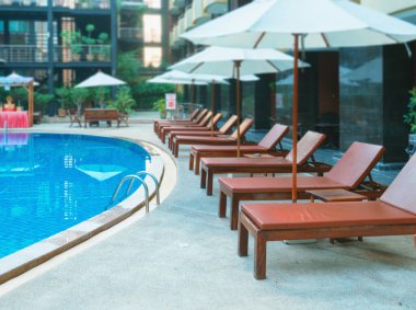 Boş Yüzme Havuzu Resort