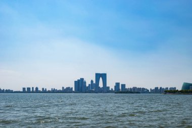 Asya şehri modern mimari görüşü