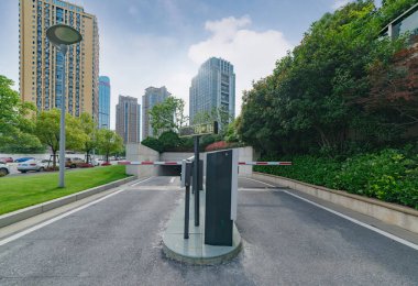 Asya şehri modern mimari görüşü