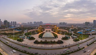 Asya şehri modern mimari görüşü