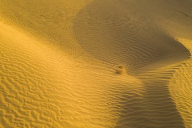 Xinjiang, Çin, Çölün güzel manzarası       